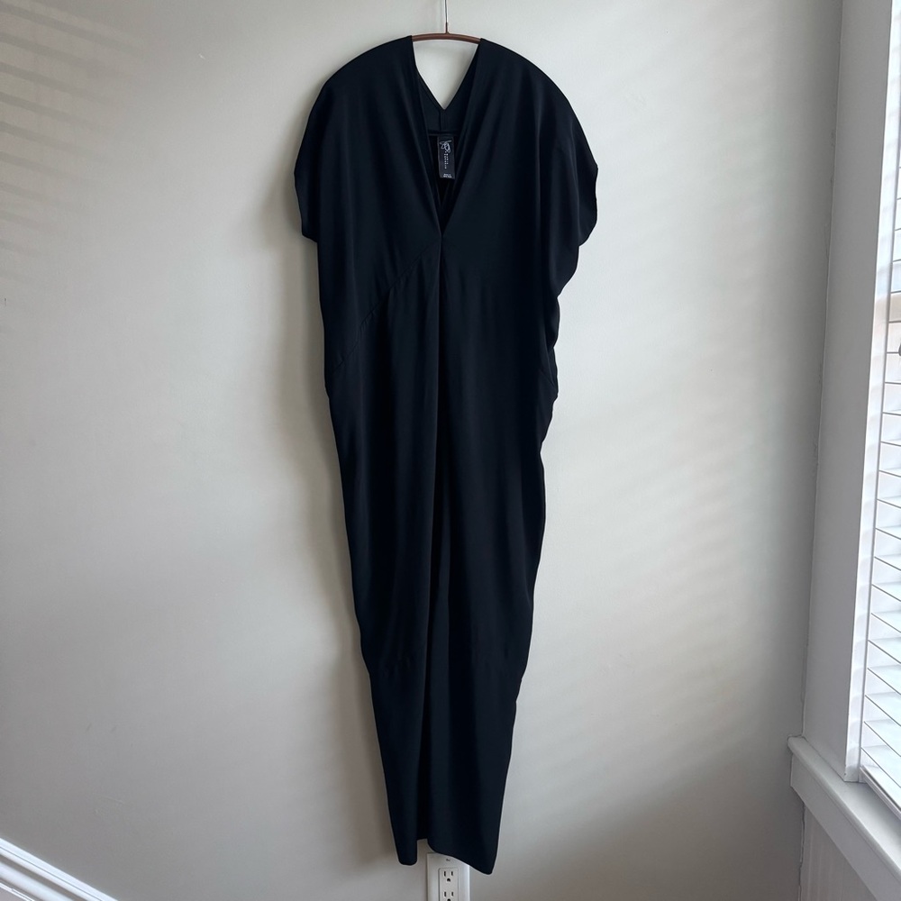 ZERO MARIA CORNEJO Issa Dress Viscose Maxi Black Tie Gala Long Dress size 4